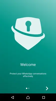 WhatsApp Locker android App screenshot 1