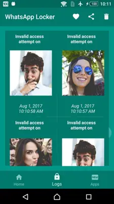 WhatsApp Locker android App screenshot 2